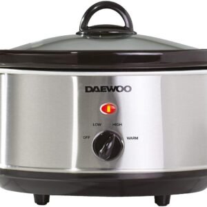 Daewoo 3.5L Slow Cooker Stainless Steel SDA1364 - Image 3