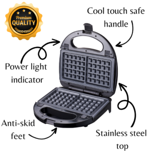 Domestic King 3in1 Grill Press Snack Maker - Image 6