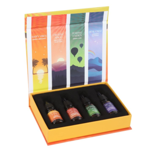 Happy Essential Oil Set 4 Pack with Dropper - Image 3